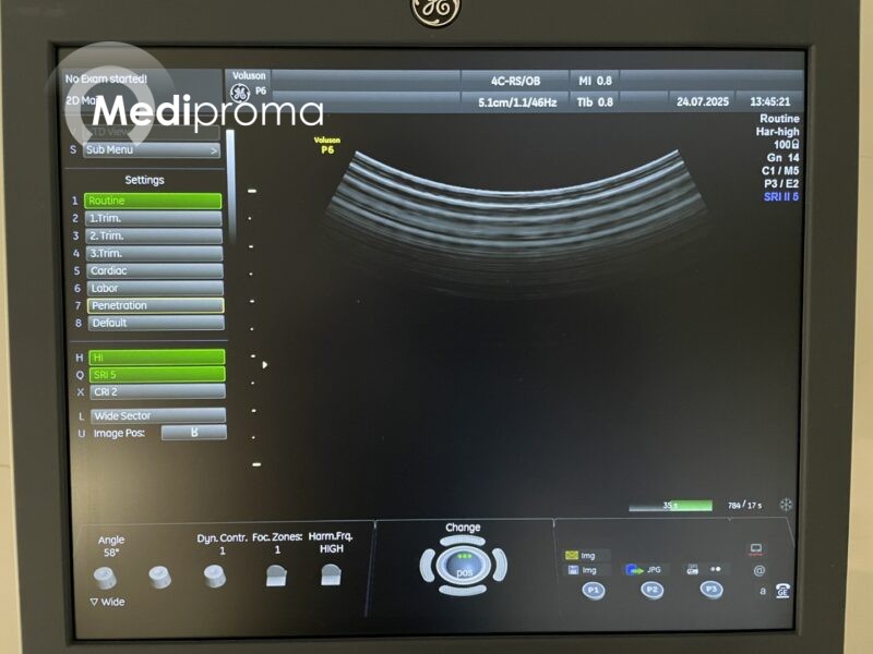 GE Voluson P6 Ultrasound - Image 8