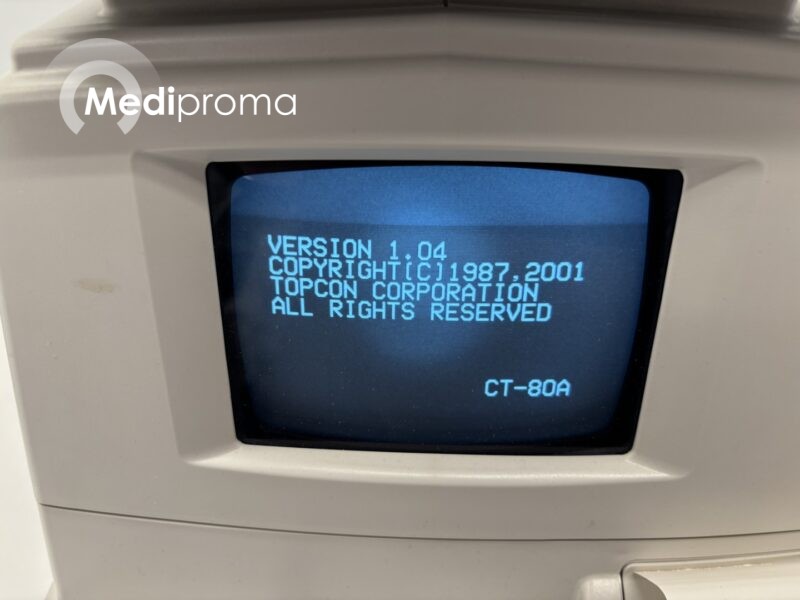 Topcon CT-80A Tonometer - Afbeelding 3