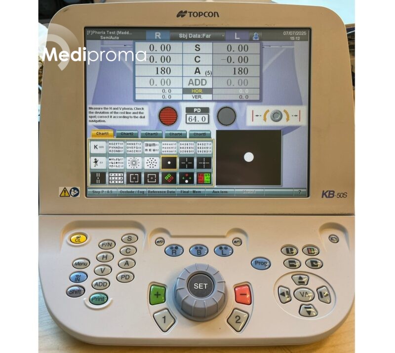 Topcon CV-5000PRO Phoropter Set - Afbeelding 4