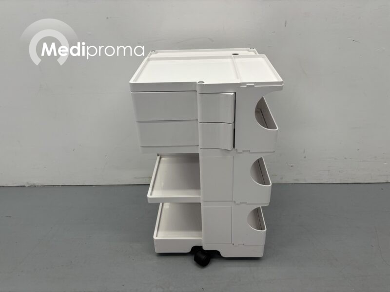 Kunststof Trolley Wit - Afbeelding 2