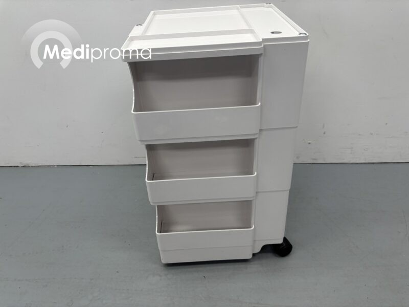 Kunststof Trolley Wit - Afbeelding 5