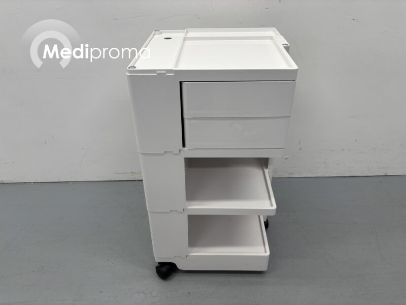 Kunststof Trolley Wit - Afbeelding 3